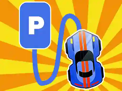 Leikur Draw and Park á netinu