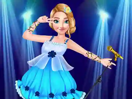 Leikur Princess Anna Super Idol Project á netinu