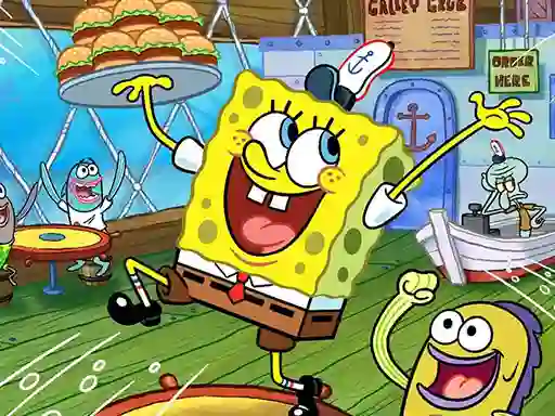 Leikur Sponge Bob Jigsaw Puzzle collection á netinu