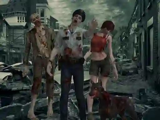 Leikur Biohazard Z War á netinu