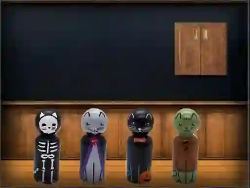 Leikur Amgel Halloween Room Escape 24 á netinu