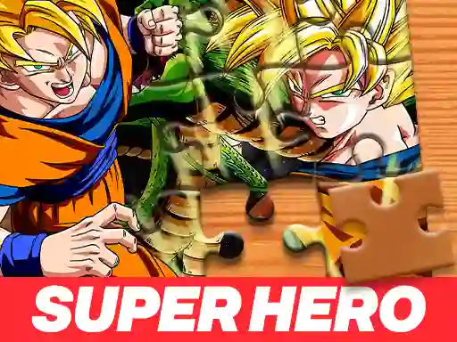 Leikur Dragon Ball Super Hero Jigsaw Puzzle á netinu