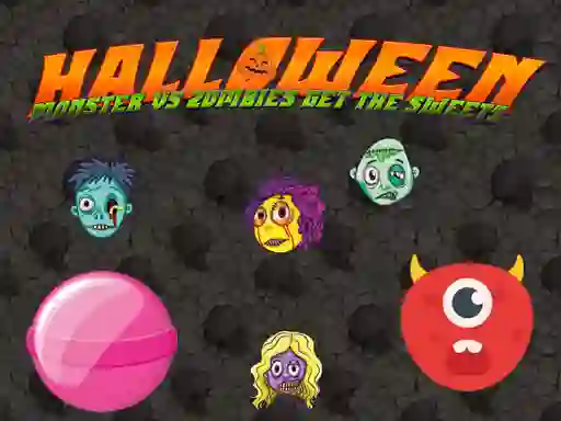 Leikur Halloween Moster Vs Zombies á netinu