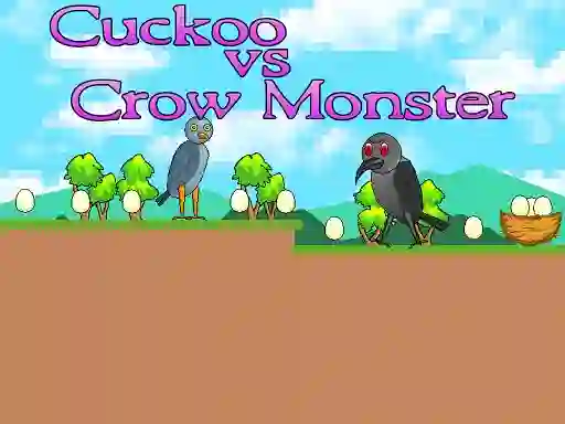 Leikur Cuckoo vs Crow Monster á netinu