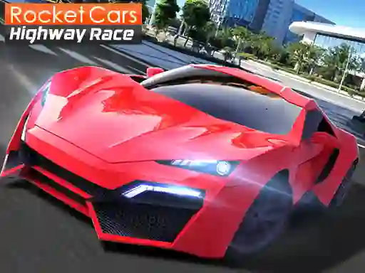 Leikur Rocket Cars Highway Race á netinu