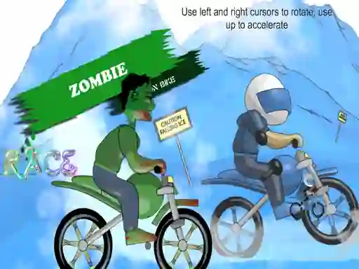 Leikur Motocross Zombie á netinu