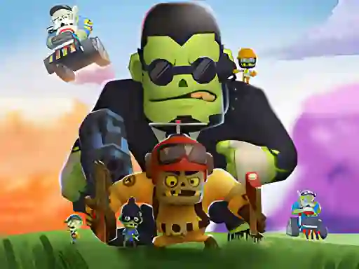 Leikur Merge Plants and Zombies á netinu