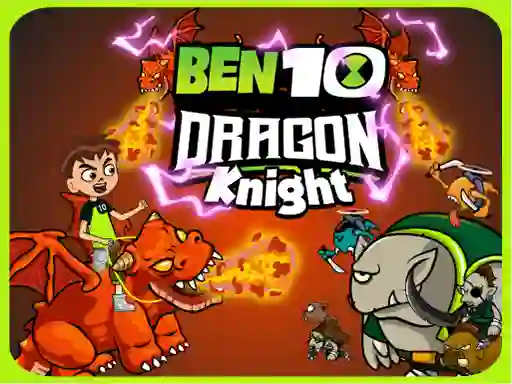 Leikur Ben 10 Dragon Knight á netinu