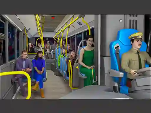 Leikur Coach Bus Simulator: City Bus Sim á netinu