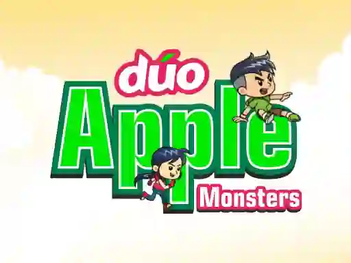 Leikur Duo Apple Monsters á netinu