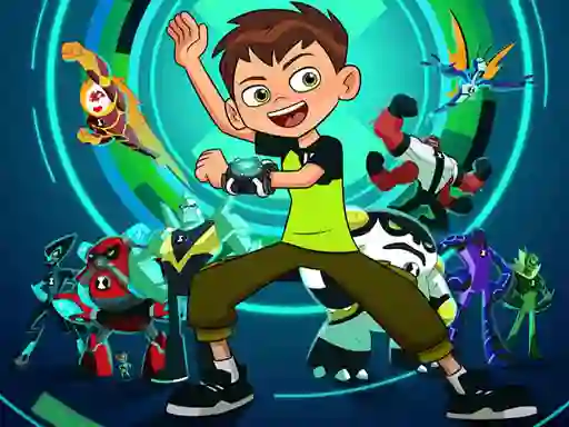 Leikur Ben 10 Memory á netinu