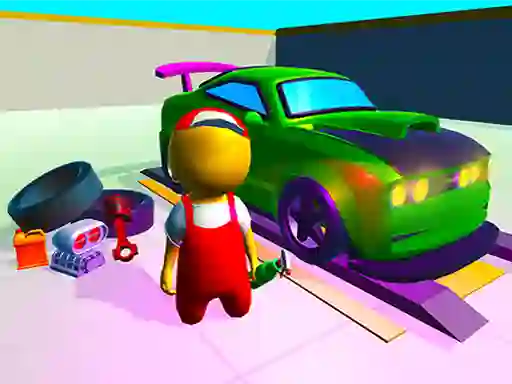 Leikur My Mini Car Service á netinu