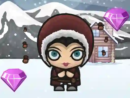 Leikur Winter Gemstone á netinu
