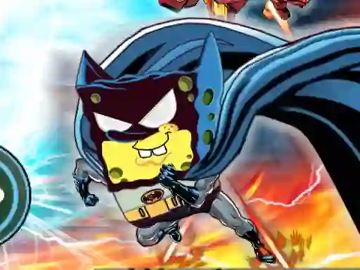 Leikur Super Hero Sponge á netinu