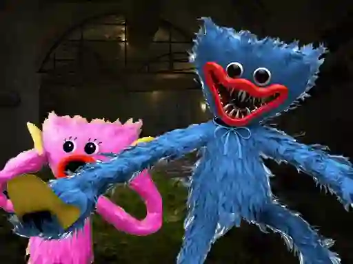 Leikur Huggy Wuggy Sewer Escape á netinu