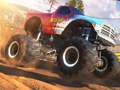 Leikur Monster Truck Supra Race á netinu