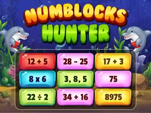 Leikur Numblocks Hunter á netinu