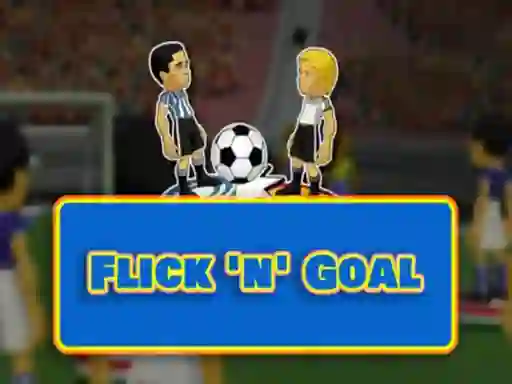 Leikur Flick 'n' Goal á netinu