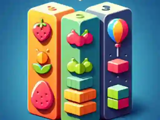 Leikur SuperArcade: Fruits, Spears and Cubes á netinu