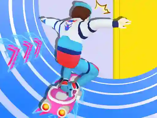 Leikur Cyber Surfer Skateboard á netinu