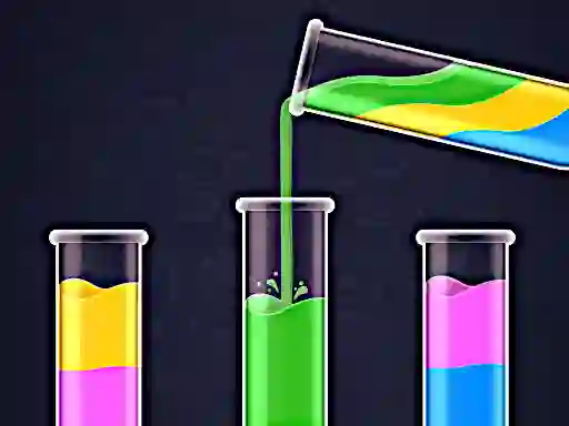 Leikur Water Sort Color Puzzle á netinu