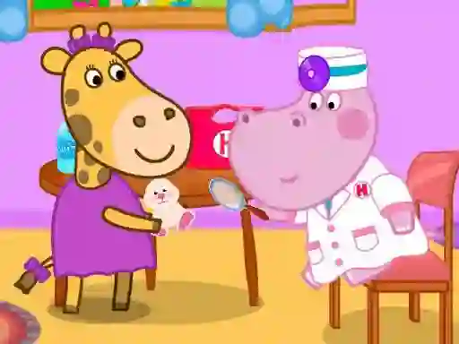 Leikur Hippo Toy Doctor Sim á netinu