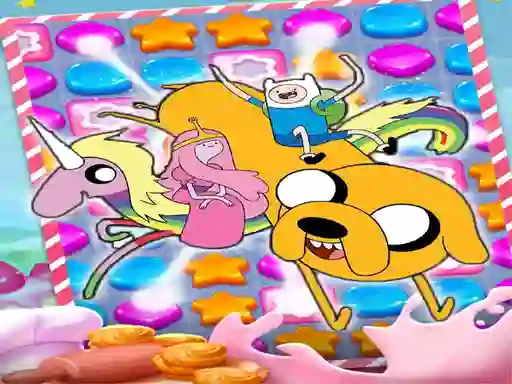 Leikur Adventure Time Match 3 Games á netinu