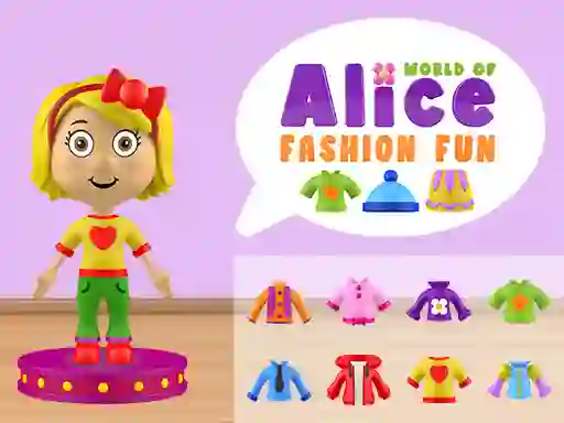 Leikur World of Alice Fashion fun á netinu
