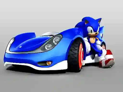 Leikur Sonic Wheelie Challenge á netinu