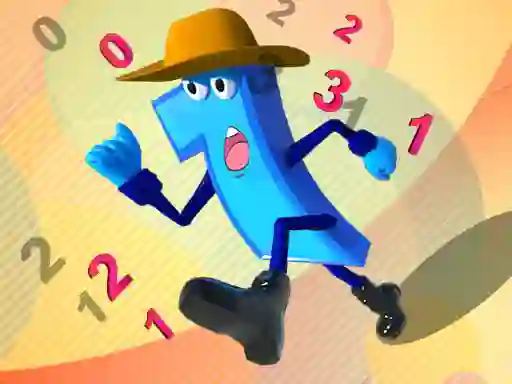 Leikur Number Run 3D á netinu