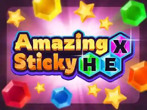 Leikur Amazing Sticky Hex á netinu