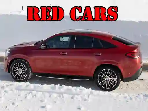 Leikur Red GLE Coupe Cars á netinu