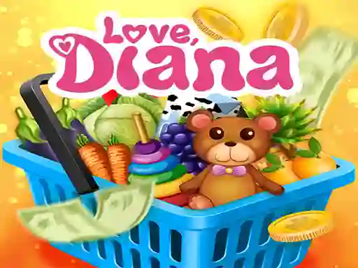 Leikur Diana & Roma shopping SuperMarket á netinu