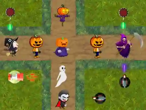 Leikur Halloween Ghouls á netinu