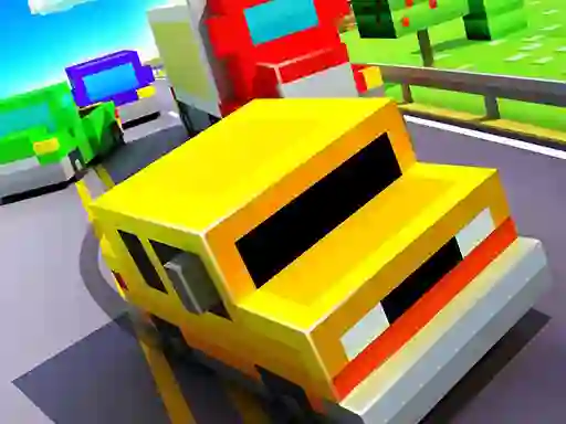 Leikur Crashy Racing á netinu