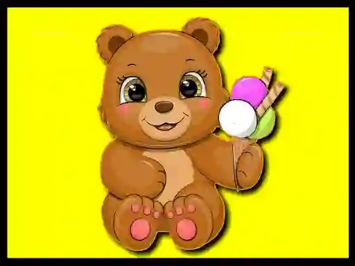Leikur Cute Bear Memory á netinu