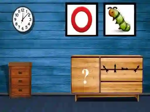 Leikur Azure House Escape á netinu
