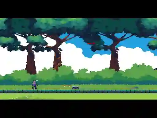 Leikur Smoke man runner 2d á netinu