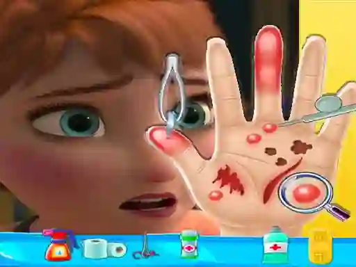 Leikur Anna hand doctor á netinu
