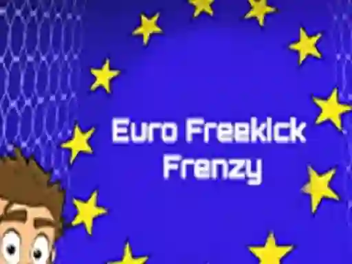 Leikur Euro Freekick Frenzy á netinu