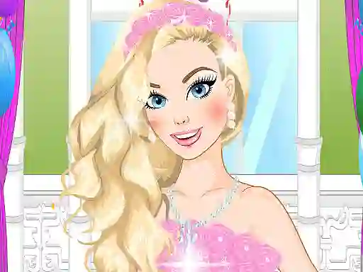 Leikur Barbie Birthday Dressup á netinu