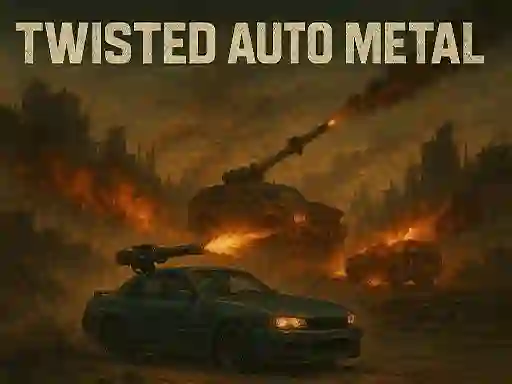 Leikur Twisted Auto Metal á netinu