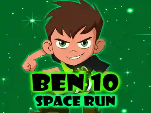Leikur Ben 10 Space Run á netinu
