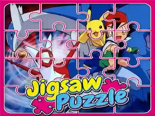 Leikur Pokemon Jigsaw Rush á netinu