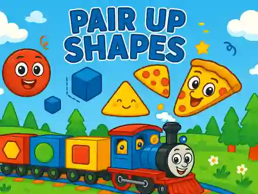 Leikur Pair Up Shapes á netinu