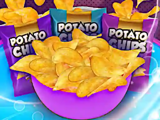 Leikur Potato Chips Simulator á netinu