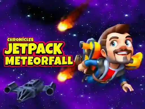 Leikur Jetpack Meteorfall á netinu