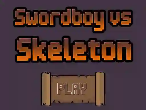 Leikur Swordboy Vs Skeleton á netinu