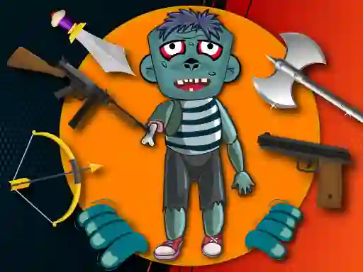 Leikur Kick The Zombie á netinu