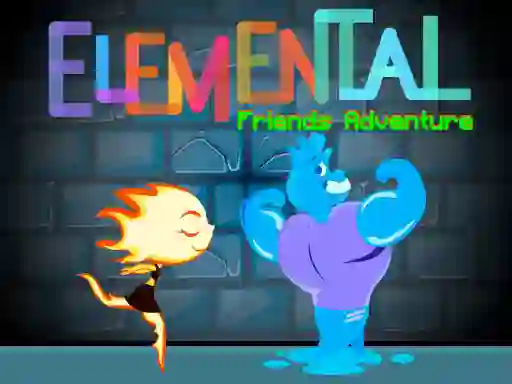 Leikur Elemental Friends Adventure á netinu